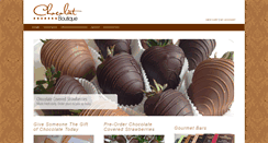 Desktop Screenshot of chocolatboutique.com